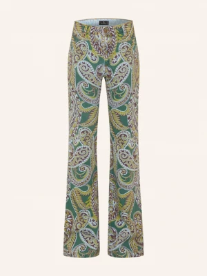 Obrázek produktu Etro Flared Leg Džíny x0890 print on green base