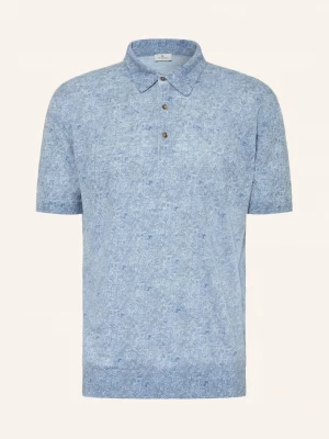 Obrázek produktu Etro Pletené Polo Tričko Regular Fit Z Lnu tmavě modrá