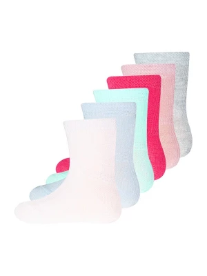 Obrázek produktu EWERS Ponožky světlemodrá / šedý melír / pink / růžová / bílá