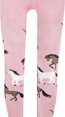 Obrázek produktu EWERS Punčocháče  hnědá / pink / bílá
