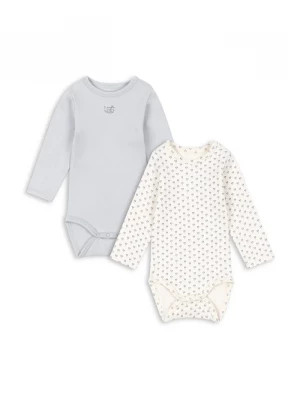 Obrázek produktu Fanga Fontana Kojenecké body Fanga Fontana BELLO 2 PACK LS BODY OCS modrá