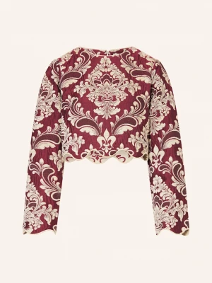 Obrázek produktu Farm Rio Cropped Top Z Žakáru tmavě červená / režná