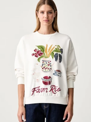 Obrázek produktu Farm Rio mikina dámská bavlnou béžová