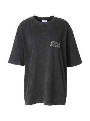 Obrázek produktu Felicious Oversized tričko černá / stříbrná