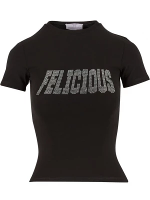 Obrázek produktu Felicious Tričko černá / stříbrná