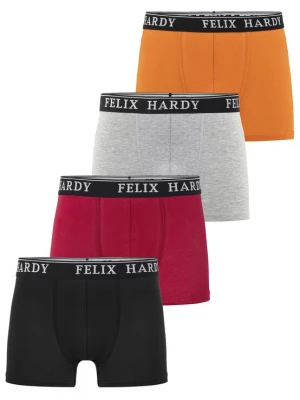 Obrázek produktu Felix Hardy Boxerky čedičová šedá / oranžová / červená / černá