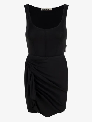 Obrázek produktu FEMSSY Šaty 'BOW' černá