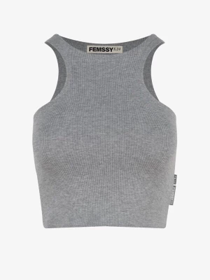 Obrázek produktu FEMSSY Top 'MIDLINE TOP BEIGE' šedá