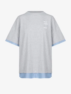 Obrázek produktu FEMSSY Tričko 'DUA T-SHIRT WHITE' šedá