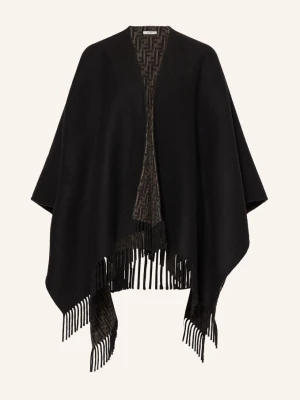 Obrázek produktu Fendi Cape S Kašmírem černá