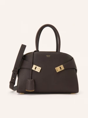 Obrázek produktu Ferragamo Kabelka Hug tmavě hnědá / zlatá