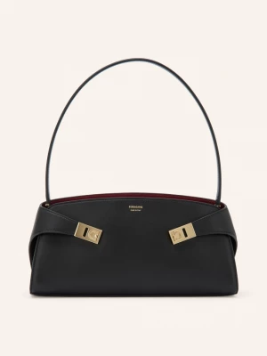 Obrázek produktu Ferragamo Kabelka Přes Rameno Hug East West černá / zlatá