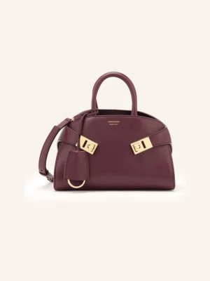 Obrázek produktu Ferragamo Kabelka Přes Rameno Hug Mini tmavě červená / zlatá