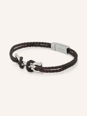 Obrázek produktu Ferragamo Náramek tmavě hnědá / stříbrná