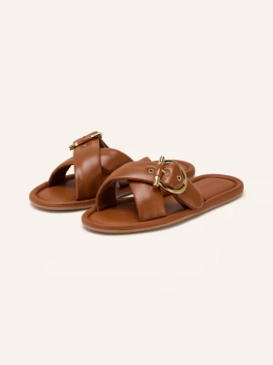 Obrázek produktu Ferragamo Pantofle Elyzia hnědá