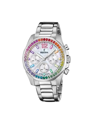 Obrázek produktu FESTINA Analogové hodinky 'Chronograph Boyfriend' krémová