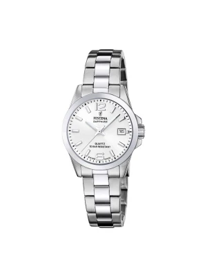 Obrázek produktu FESTINA Analogové hodinky 'Watch Acero Clasico Swiss Made' stříbrná