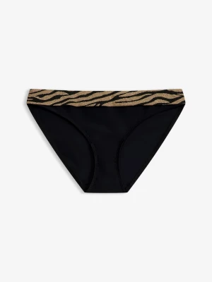 Obrázek produktu Figi bikini z błyszczącego materiału BonPrix czarny