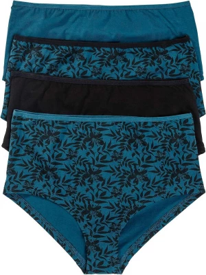 Obrázek produktu Figi maxi panty z bawełny organicznej (4 pary) BonPrix czarny