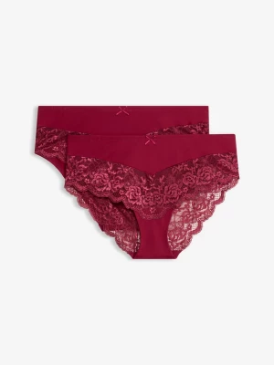 Obrázek produktu Figi panty (2 pary) BonPrix fioletowy