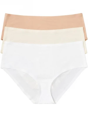 Obrázek produktu Figi panty Feel Comfort bezszwowe (3 pary) BonPrix różowy
