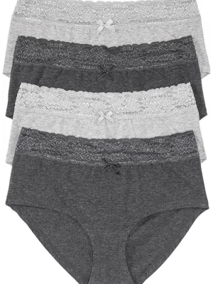 Obrázek produktu Figi panty maxi (4 pary) BonPrix szary