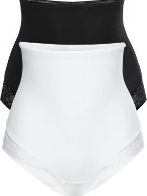 Obrázek produktu Figi panty shape (2 pary), lekki stopień modelowania sylwetki BonPrix czarny