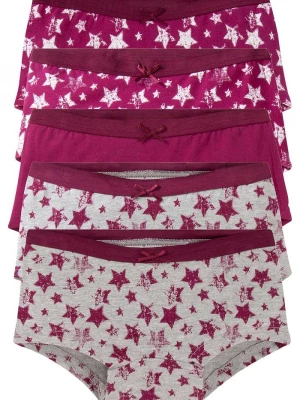 Obrázek produktu Figi panty z miękką bawełną (5 par) BonPrix szary