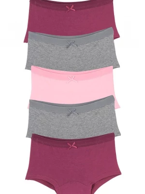 Obrázek produktu Figi panty z miękką bawełną (5 par) BonPrix szary