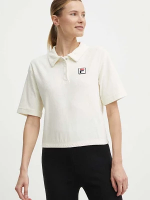 Obrázek produktu Fila Bavlněné polo tričko Fila Lusaka béžová