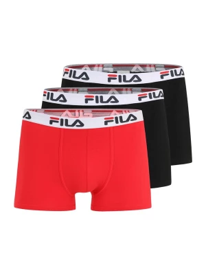 Obrázek produktu FILA Boxerky jasně červená / černá / bílá