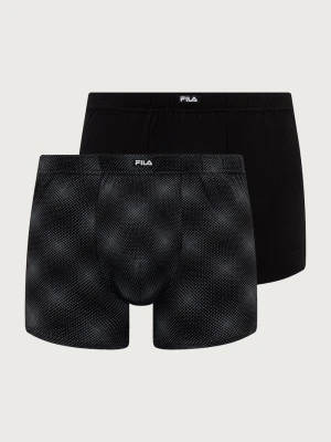 Obrázek produktu Fila boxerky pánské bavlnou 2-pack černá