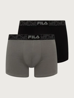 Obrázek produktu Fila boxerky pánské bavlnou 2-pack černá
