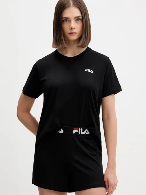 Obrázek produktu Fila dvoudílné dámské bavlněné pyžamo černá