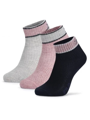 Obrázek produktu Fila Krátké ponožky F8206-AW24 (3-pack) Růžová