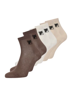 Obrázek produktu FILA Ponožky béžová / hnědá / černá / bílá
