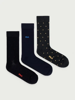 Obrázek produktu Fila ponožky dámské bavlněné 3-pack černá