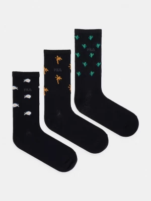 Obrázek produktu Fila ponožky pánské 3-pack černá