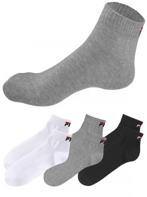 Obrázek produktu FILA Ponožky šedá / černá / bílá