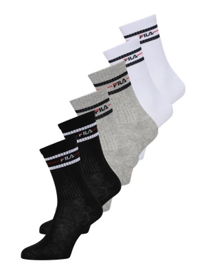 Obrázek produktu FILA Ponožky šedý melír / červená / černá / bílá