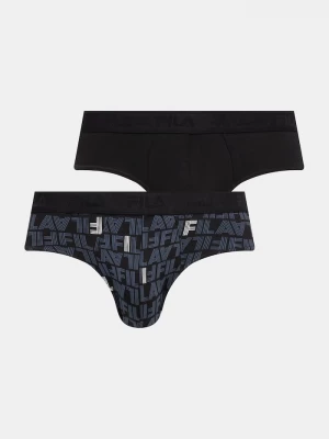 Obrázek produktu Fila slipy pánské bavlněné elastanem 2-pack černá