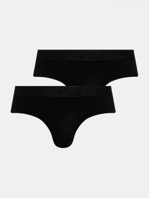Obrázek produktu Fila slipy pánské s bavlnou 2-pack černá