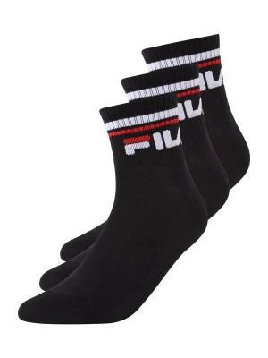 Obrázek produktu FILA Sportovní ponožky červená / černá / bílá
