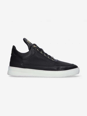 Obrázek produktu Filling Pieces Kožené tenisky Low Top Aten černá