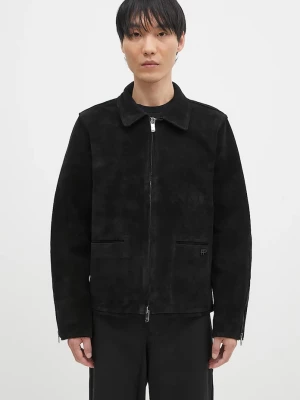 Obrázek produktu Filling Pieces Semišová bunda Leather Jacket Suede černá