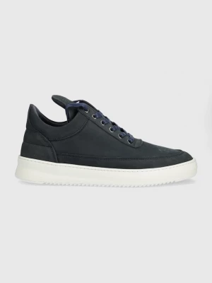 Obrázek produktu Filling Pieces Semišové tenisky Filling Pieces Low Top Ripple Nubuck námořnická modř