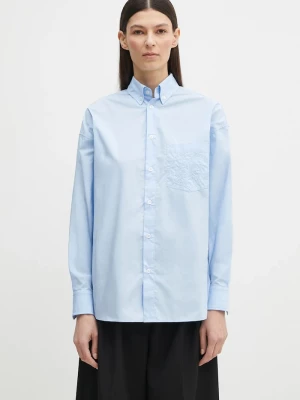 Obrázek produktu Fiorucci Bavlněná košile Fiorucci Angel Embroidered Relaxed Fit modrá
