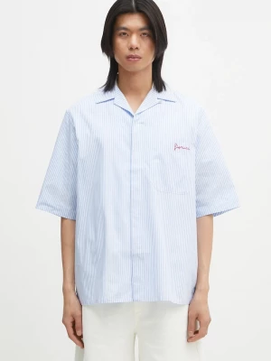 Obrázek produktu Fiorucci Bavlněná košile Fiorucci Striped Logo Bowling modrá