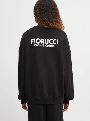 Obrázek produktu Fiorucci Bavlněná mikina Fiorucci Cash and Carry Print Relaxed Crewneck černá