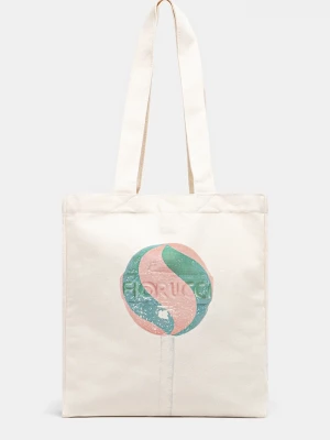 Obrázek produktu Fiorucci Bavlněná taška Fiorucci Lollipop Print Canvas Tote béžová